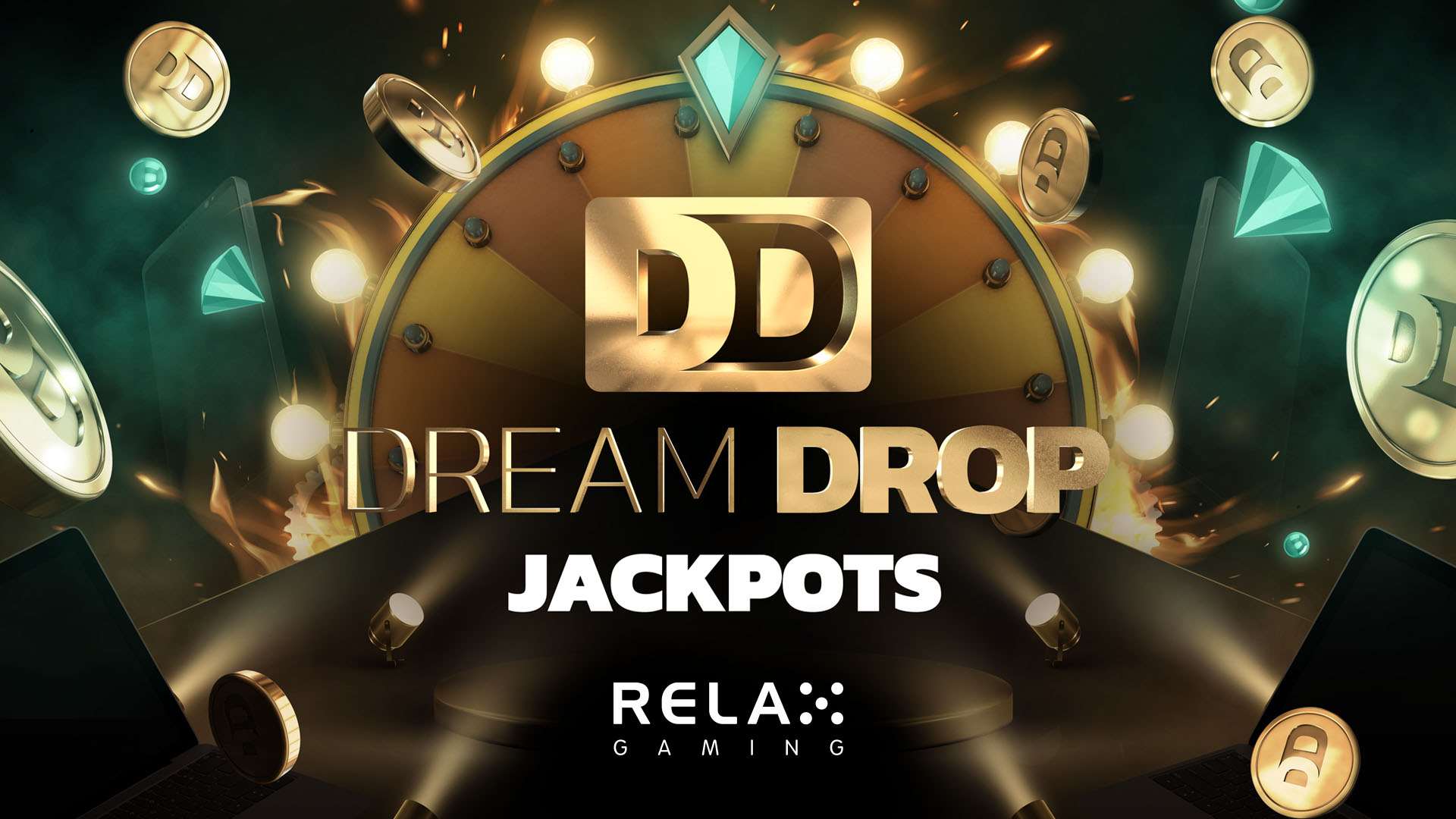 About Relax Gaming's Dream Drop Jackpots